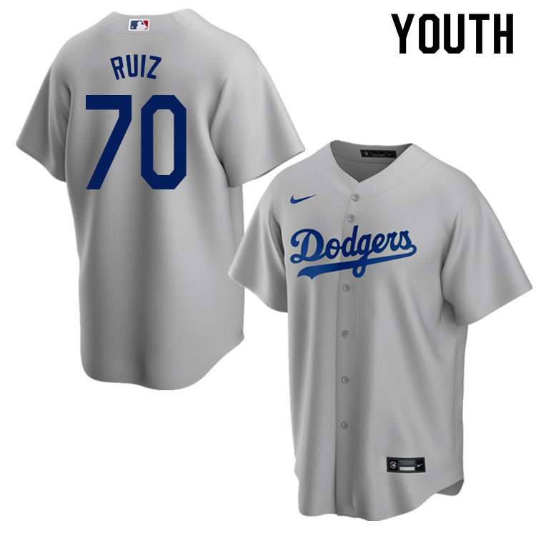 Nike Youth #70 Keibert Ruiz Los Angeles Dodgers Baseball Jerseys Sale-Alternate